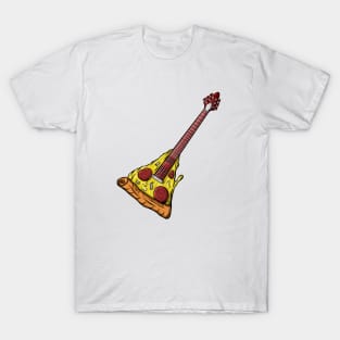 Pizza Guitar T-Shirt